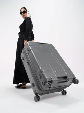 مجموعه 3 عددی چمدان رزمری مدل Rose Merry RL-204-3J_Grey