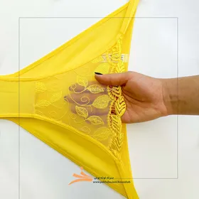 ست زرد کاپ بی فنردار برند نوشه پوش
