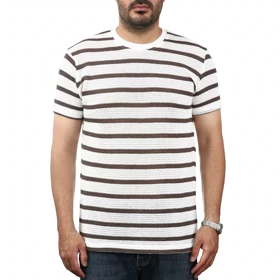 تیشرت آستین کوتاه بافت مردانه سیزر مدل 15512066