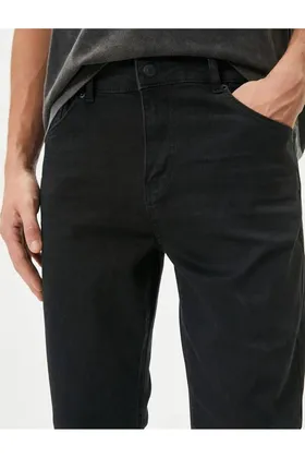 شلوار جین Skinny Fit - Michael Jean 4SAM40031ND