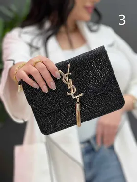 کیف بند زنجیری آویزدار YSL