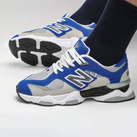 کفش و کتانی مردانه مدل نیوبالانس 9060 NEW BALANCE رنگ طوسی آبی کد 89257