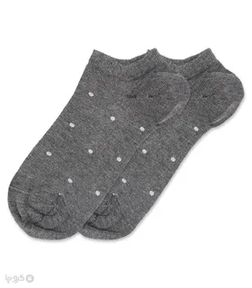 جوراب مچی Clevent کلونت طرح خال‌خالی کد 23105
