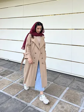 ترنچ کت گندم