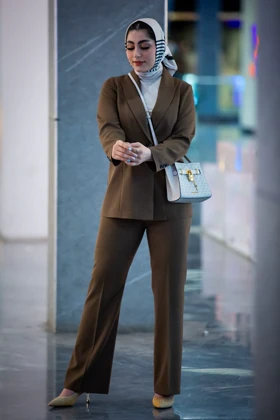 مانتو شلوار بزایاق پرنسا