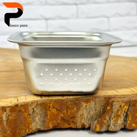 تفاله گیر سینک استیل مربع