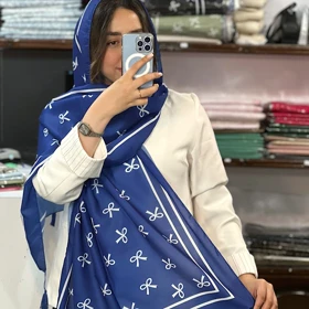شال نخی پاپیون کد1110 حراج