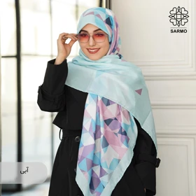 روسری نخ پنبه مثلثی
