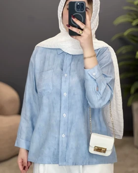 شومیز پاپیون بهاره شانتون