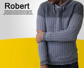 بافت مردانه مدل Robert