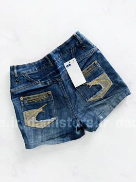 شورتک کوتاه جین فانتزی