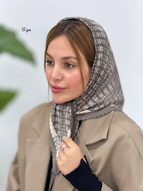 مینی اسکارف ساتن ابریشم اصیلا