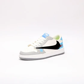 کفش اسپرت مردانه حمید اسپرت مدل تراویس (طوسی - سفید)