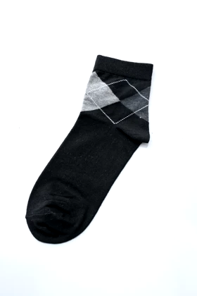 جوراب طرح اسکاچ نیم ساق مردانه