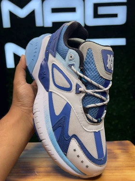 کتانی AMIRI سفید آبی