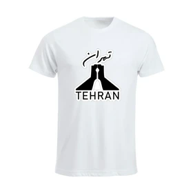تیشرت طرح تهران