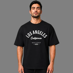 تیشرت طرح لس انجلس los angeles