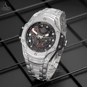 ساعت مچی هابلوت Hublot Big Bang 882KS (نقره‌ای)