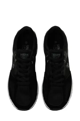 کفش اسپورت روزانه روزانه U.S.POLO ASSN.PETER SU 4FX BLACK GRY COMFORT POLO24EYPETERSUS