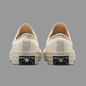 کانورس آل استار 1970 تمام شیری ساق کوتاه Converse All Star Chuck Taylor 1970s All Beige Lowtop