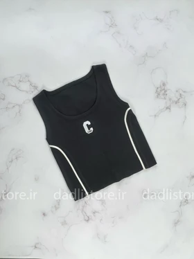 کراپ تاپ کبریتی طرح دار Ceine