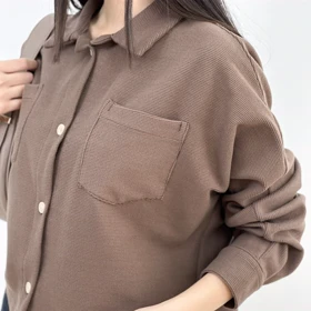 شومیز جیب‌دار 1007036