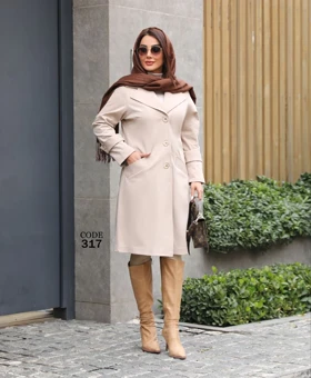پالتو اداری سانتانا درجه یک( سایز بزرگ دارد)