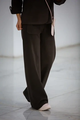 شلوار زنانه دو جیب لامر