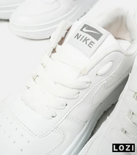 کفش کتانی بزرگ پا سفید نایک NIKE AIR FORCE