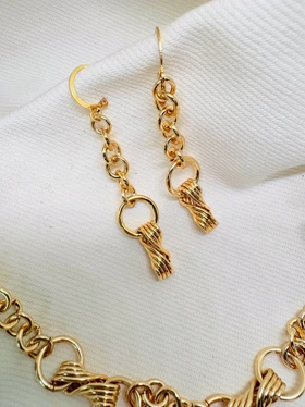 سرویس کامل برند شین مدل «پیوند زرین» | طرح گره عشق با گارانتی 1 ساله