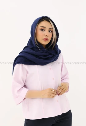 شومیزیقه جلو دکمه سیلک کد1005283