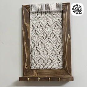 جا کلیدی مکرومه بافی کد 03