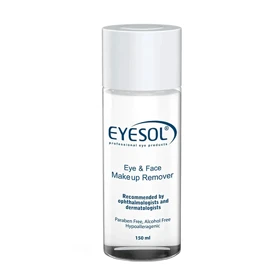 محلول پاک کننده تخصصی آرایش چشم و صورت آیسول 150 میل