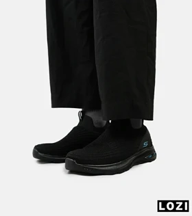 کفش کتانی طبی ورزشی مشکی SKECHERS GoWalk 5 V2