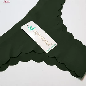 شورت زنانه مدل لیزری سبز تیره اس کیو اف هانا کد 4978