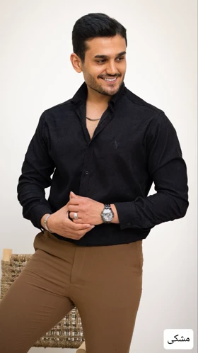 پیراهن مخملی مردانه پاک تن_کد4633