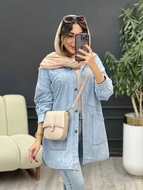 مانتو جین دو جیب الین