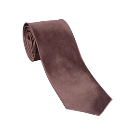 کراوات ساده قهوه ای 98148