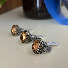 انگشتر استیل رنگ ثابت مردانه کد tw10013