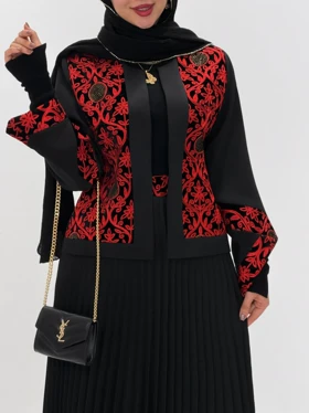 3856-کت دامن مهرو