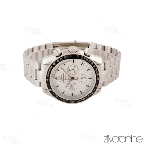 ساعت امگا اسپیدمستر مردانه سه موتوره نقره ای صفحه سفید 104949