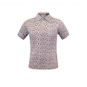 پولوشرت ضدتعریق مدل دیما طرح ملانژ قرمز