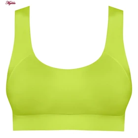 نیم‌تنه پددار ورزشی زنانه زرد کد 4795-329P