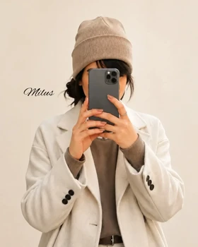 کلاه بافت ساده