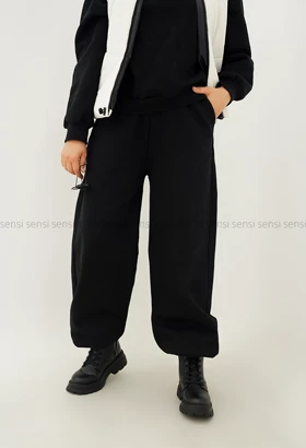 شلوار بگ دورس داخل کرکی کد1005044