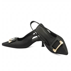 کفش مجلسی زنانه پاشنه‌دار 3 سانت زنانه مدل 400355 _ sandal valentino