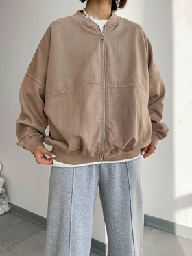 سویشرت نسکافه ای برند BOOHOO