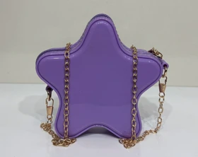 کیف دوشی سیلیکونی دخترانه وارداتی - طرح ستاره