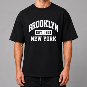 تیشرت طرح بروکلین brooklyn