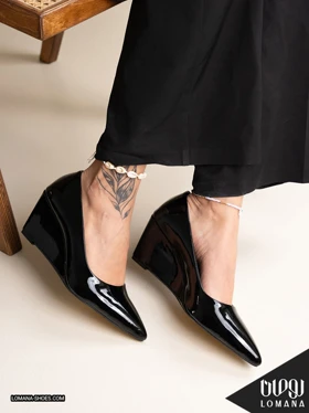 پاشنه تونلی ورنی لومانا - کد 2826